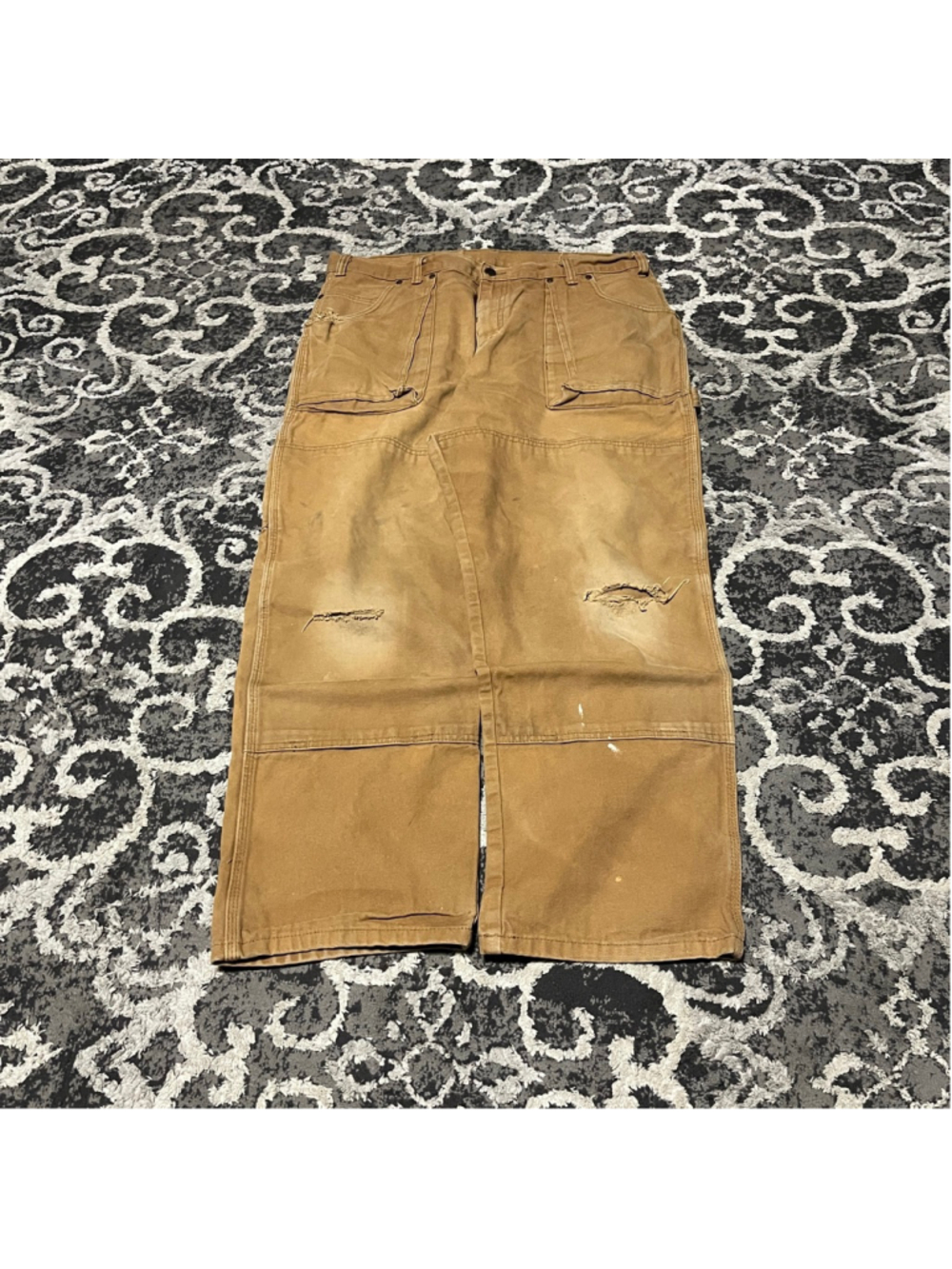Men's Dickies Brown Cargo Pants Waist 38